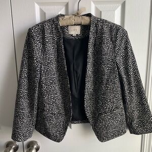 LOFT Black and White Women's Jacket
